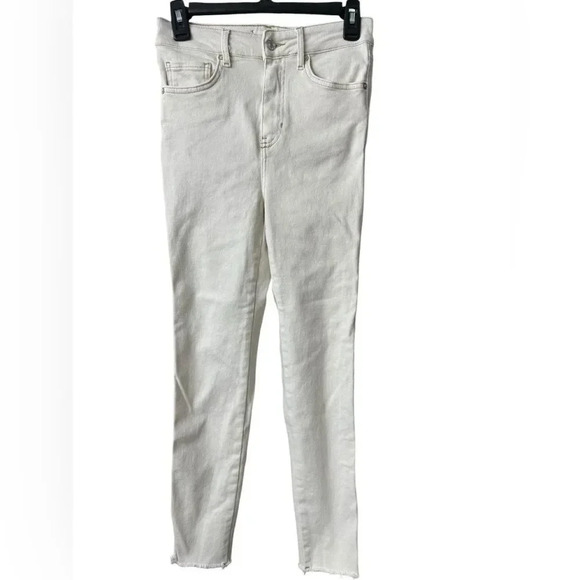 We The Free Denim - we the free free people off white skinny‎ denim jeans size 28